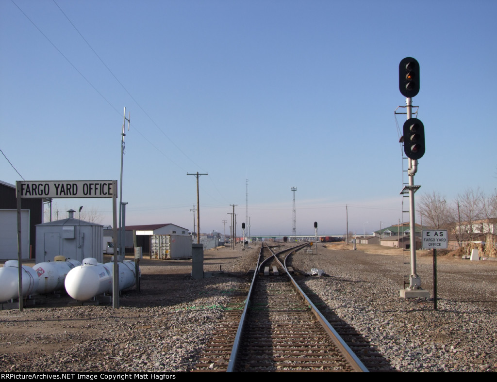 BNSF "Fargo Yard Office." Prosper Sub